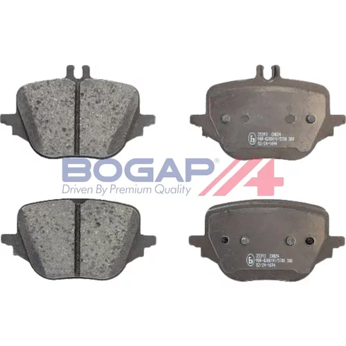 Sada brzdových platničiek kotúčovej brzdy BOGAP C8210253