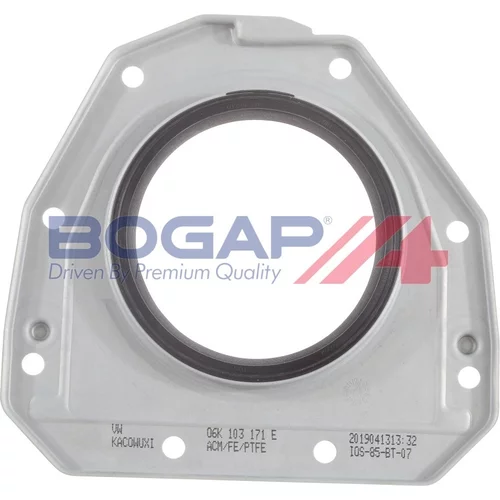 Tesniaci krúžok kľukového hriadeľa A1119104 /BOGAP/ - obr. 3