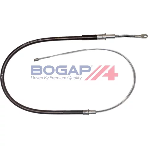 Ťažné lanko parkovacej brzdy BOGAP B3126103