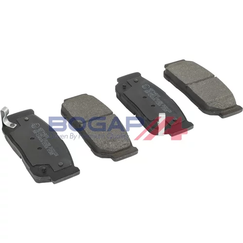 Sada brzdových platničiek kotúčovej brzdy BOGAP Y8210292