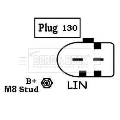 Alternátor BORG & BECK BBA3031