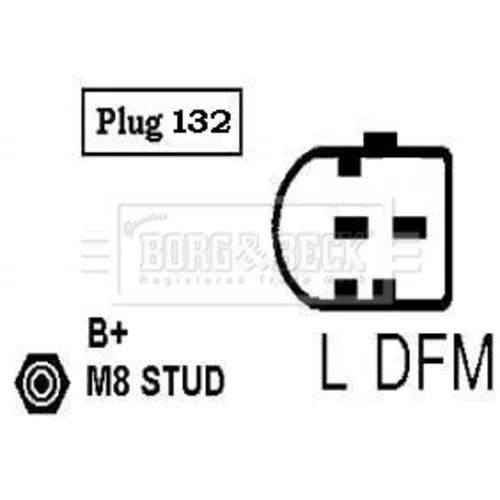 Alternátor BORG & BECK BBA2484