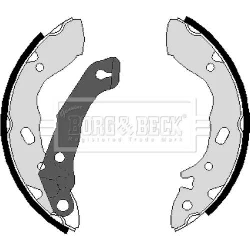 Sada brzdových čeľustí BBS6050 (BORG & BECK)