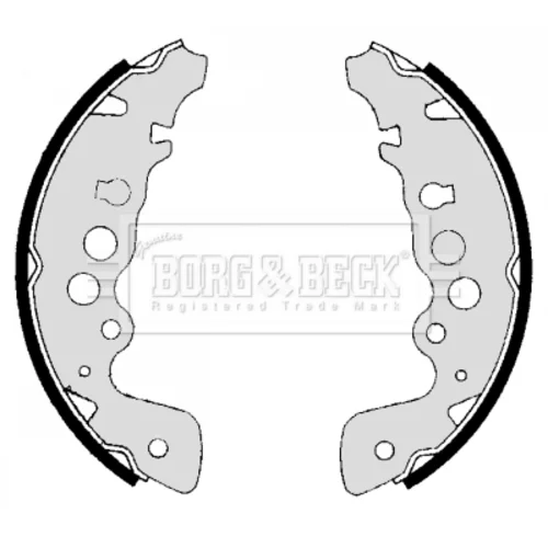 Sada brzdových čeľustí BORG & BECK BBS6290