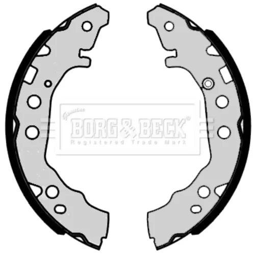 Sada brzdových čeľustí BORG & BECK BBS6454