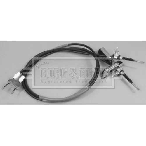 Ťažné lanko parkovacej brzdy BKB2598 (BORG & BECK) - obr. 1