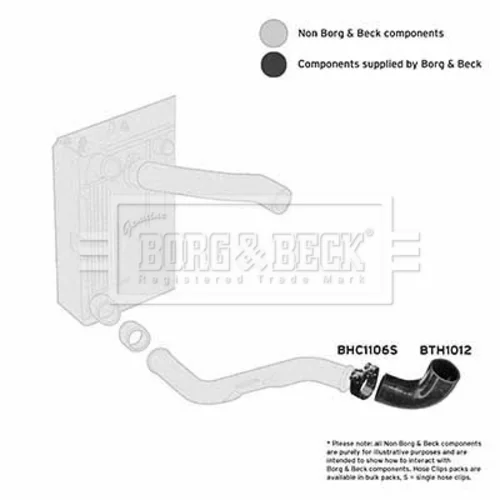 Hadica plniaceho vzduchu BTH1012 (BORG & BECK) - obr. 2