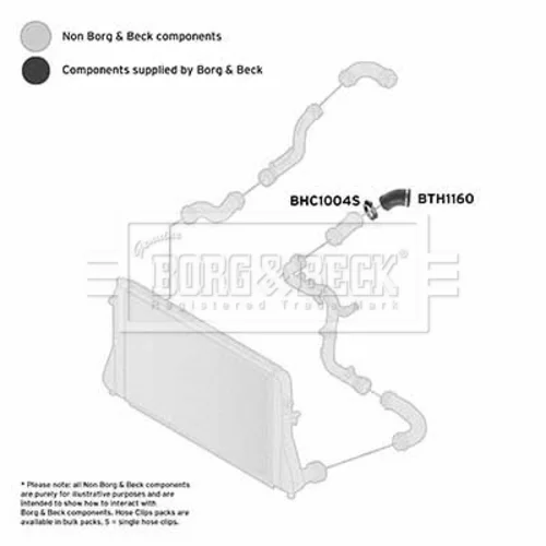 Hadica plniaceho vzduchu BTH1160 (BORG & BECK) - obr. 2
