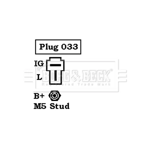 Alternátor BORG & BECK BBA2858