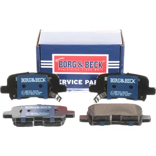 Sada brzdových platničiek kotúčovej brzdy BORG & BECK BBP2991
