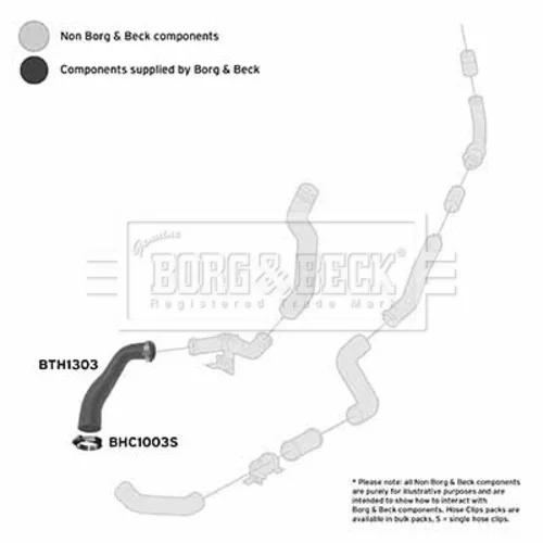 Hadica plniaceho vzduchu BTH1303 (BORG & BECK) - obr. 2