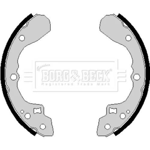 Sada brzdových čeľustí BORG & BECK BBS6145