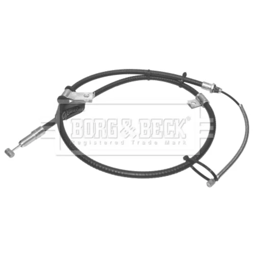 Ťažné lanko parkovacej brzdy BORG & BECK BKB2906