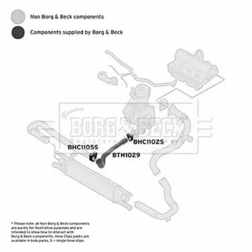 Hadica plniaceho vzduchu BTH1029 (BORG & BECK) - obr. 2