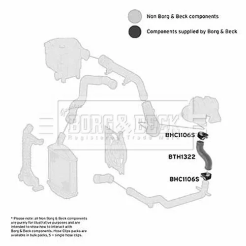 Hadica plniaceho vzduchu BTH1322 (BORG & BECK) - obr. 2