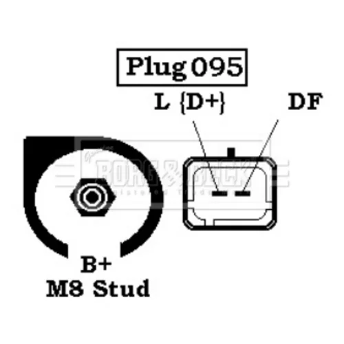 Alternátor BBA2326 (BORG & BECK) - obr. 1