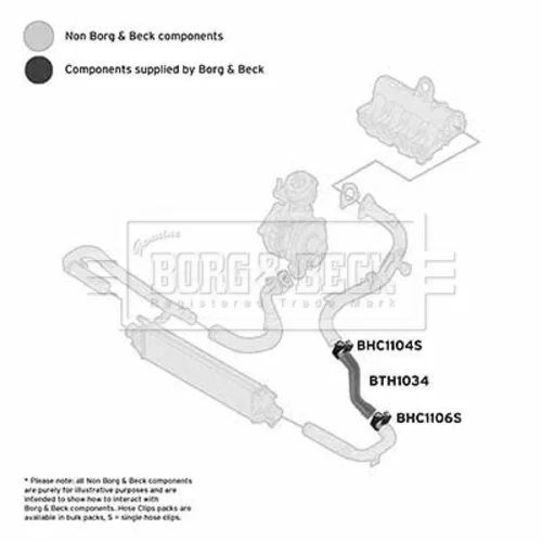 Hadica plniaceho vzduchu BTH1034 (BORG & BECK) - obr. 2