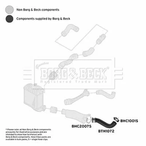 Hadica plniaceho vzduchu BTH1072 (BORG & BECK) - obr. 2