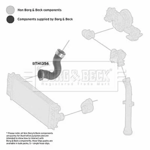 Hadica plniaceho vzduchu BTH1356 (BORG & BECK) - obr. 2