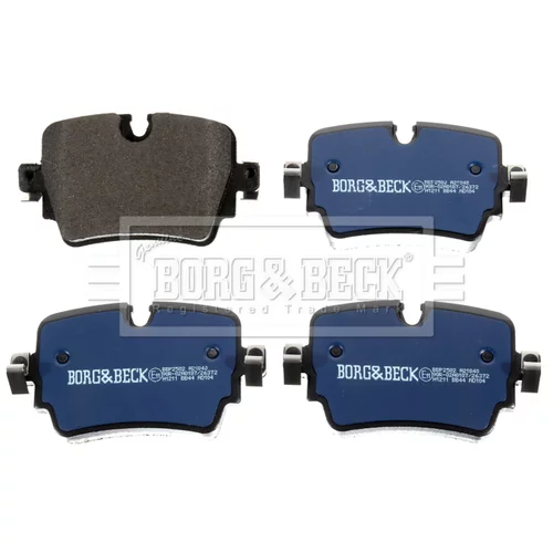 Sada brzdových platničiek kotúčovej brzdy BBP2502 (BORG & BECK) - obr. 1