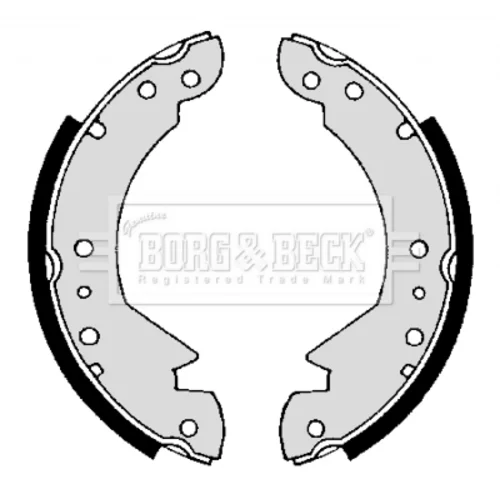 Sada brzdových čeľustí BORG & BECK BBS6094