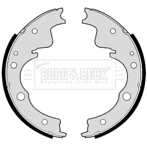 Sada brzdových čeľustí BORG & BECK BBS6175