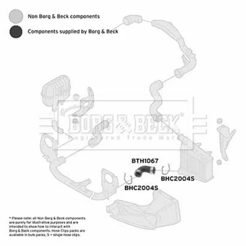 Hadica plniaceho vzduchu BTH1067 (BORG & BECK) - obr. 2
