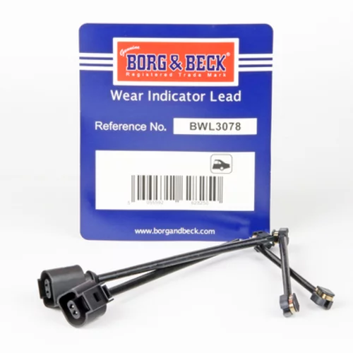 Výstražný kontakt opotrebenia brzdového obloženia BORG & BECK BWL3078