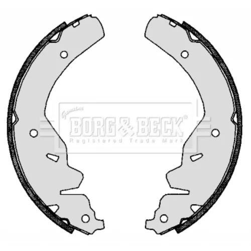 Sada brzdových čeľustí BORG & BECK BBS6299