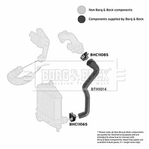 Hadica plniaceho vzduchu BTH1014 (BORG & BECK) - obr. 2