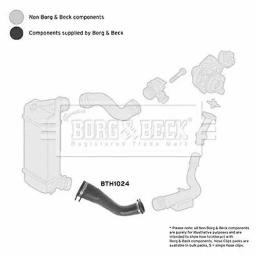 Hadica plniaceho vzduchu BTH1024 (BORG & BECK) - obr. 2