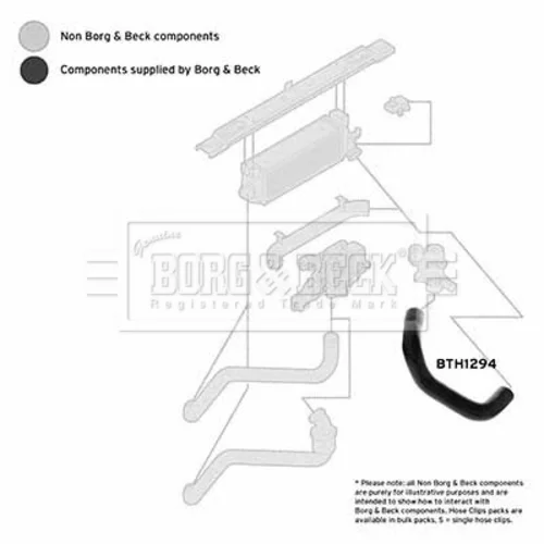 Hadica plniaceho vzduchu BTH1294 (BORG & BECK) - obr. 2