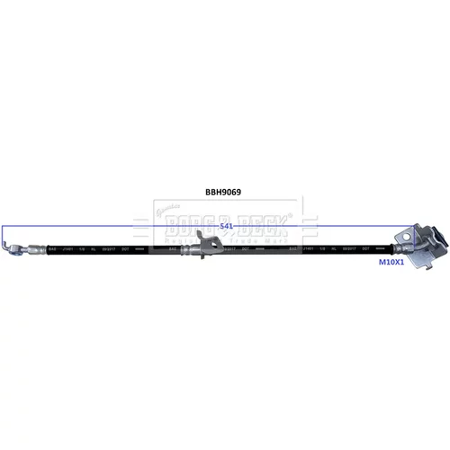Brzdová hadica BBH9069 (BORG & BECK) - obr. 1