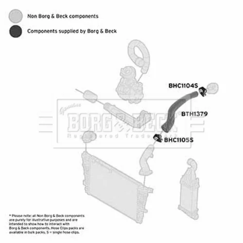 Hadica plniaceho vzduchu BTH1379 (BORG & BECK) - obr. 2