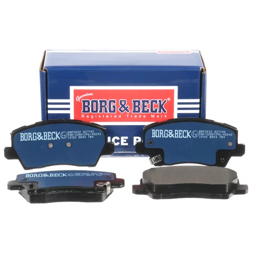 Sada brzdových platničiek kotúčovej brzdy BORG & BECK BBP2832