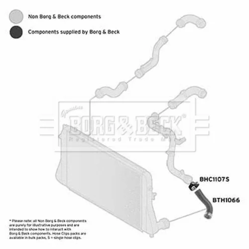 Hadica plniaceho vzduchu BTH1066 (BORG & BECK) - obr. 2