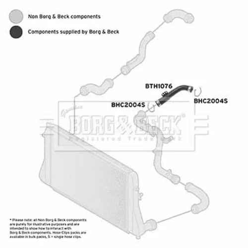 Hadica plniaceho vzduchu BTH1076 (BORG & BECK) - obr. 2