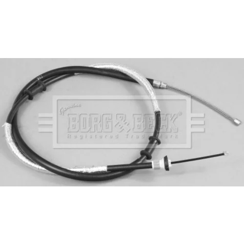 Ťažné lanko parkovacej brzdy BKB2498 (BORG & BECK) - obr. 1