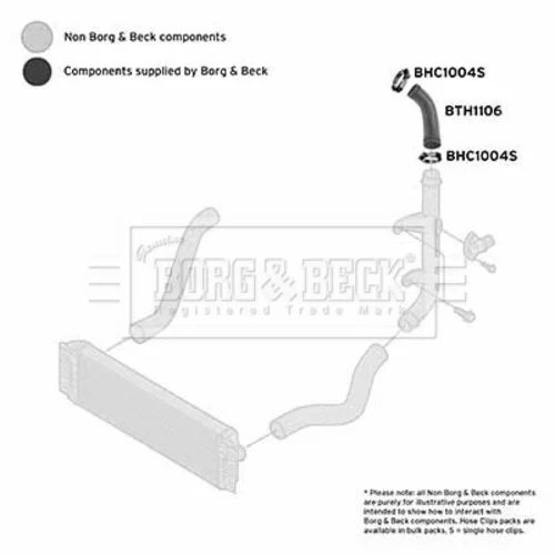 Hadica plniaceho vzduchu BTH1106 (BORG & BECK) - obr. 2