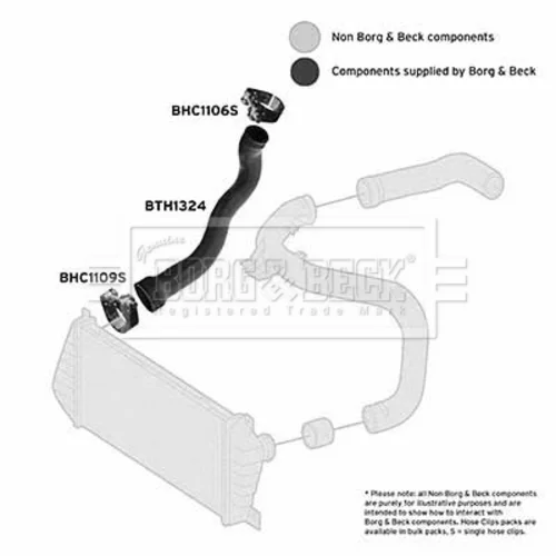 Hadica plniaceho vzduchu BTH1324 (BORG & BECK) - obr. 2