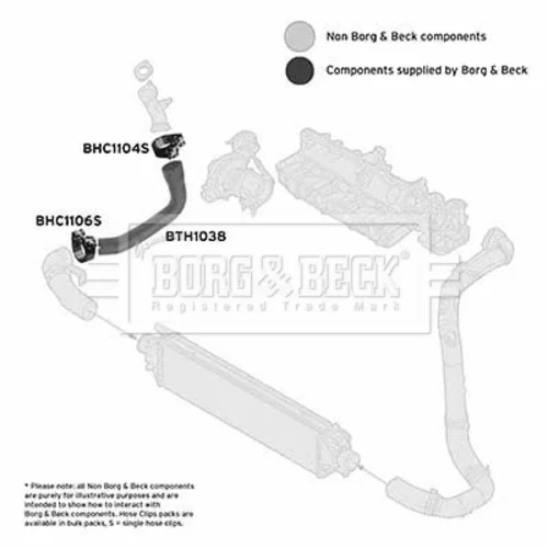 Hadica plniaceho vzduchu BTH1038 (BORG & BECK) - obr. 2