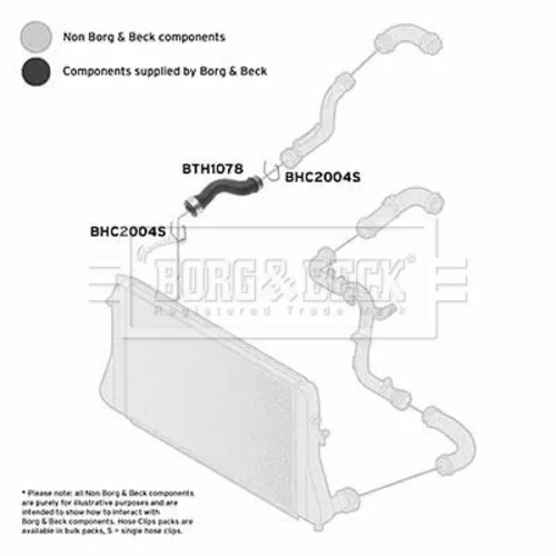 Hadica plniaceho vzduchu BTH1078 (BORG & BECK) - obr. 1