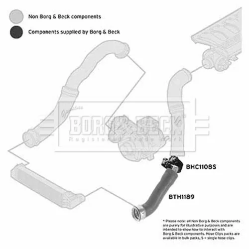 Hadica plniaceho vzduchu BTH1189 (BORG & BECK) - obr. 2
