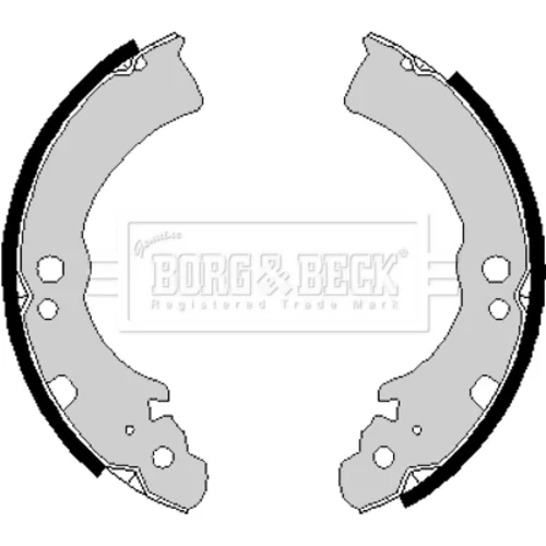 Sada brzdových čeľustí BORG & BECK BBS6168