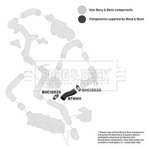 Hadica plniaceho vzduchu BTH1111 (BORG & BECK) - obr. 2
