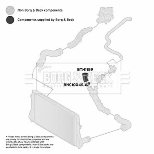 Hadica plniaceho vzduchu BTH1159 (BORG & BECK) - obr. 2