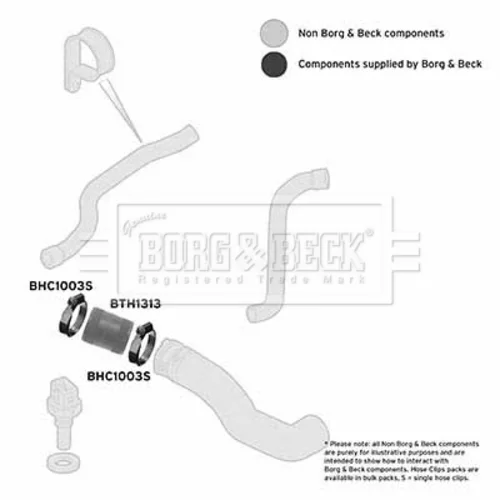 Hadica plniaceho vzduchu BTH1313 (BORG & BECK) - obr. 2