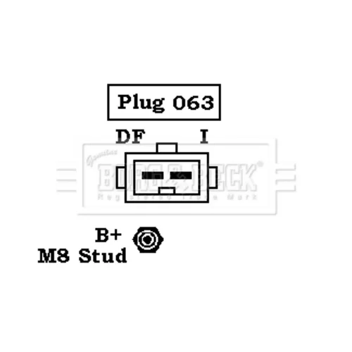 Alternátor BBA2273 (BORG & BECK) - obr. 2