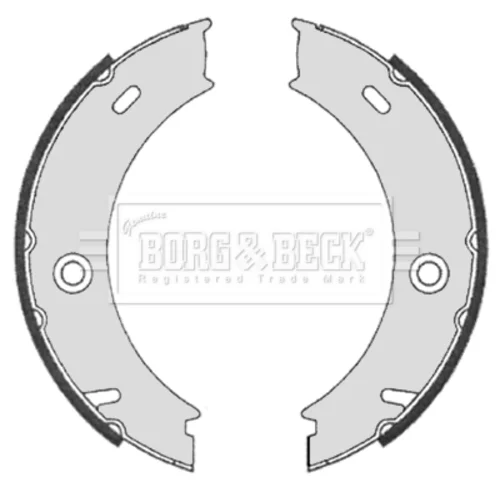 Sada brzd. čeľustí parkov. brzdy BORG & BECK BBS6328