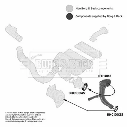 Hadica plniaceho vzduchu BTH1013 (BORG & BECK) - obr. 2